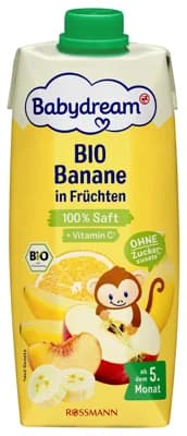Babydream BIO Ovocná šťáva banán