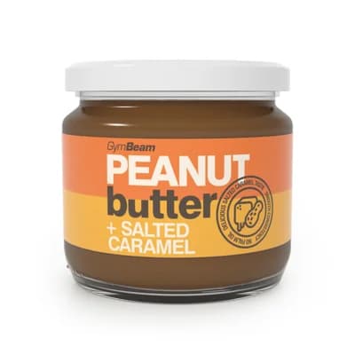 GymBeam Peanut butter with salted caramel slaný karamel