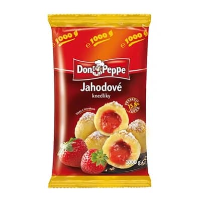 DON PEPPE Knedlíky tvarohové jahodové mraž.