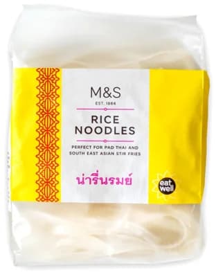 Marks & Spencer Thajské rýžové nudle širší
