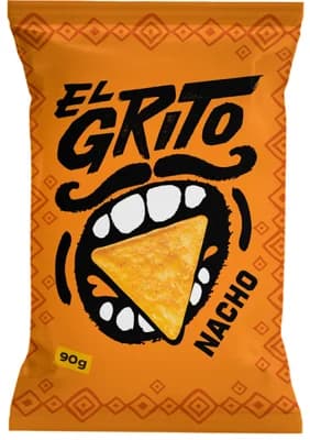 El Grito Tortilla chipsy Nacho s příchutí sýru