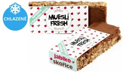 Muesli Fresh tyčinka jablko-skořice (1 kus)