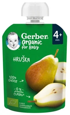 Gerber Organic BIO Kapsička hruška