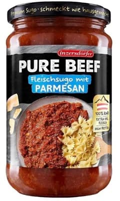 Inzersdorfer PURE BEEF Parmesan s hovězím masem