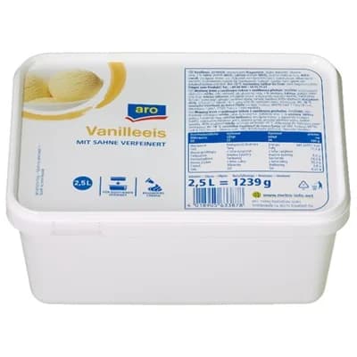 aro Zmrzlina vanilková příchuť mraž. 2,