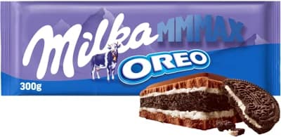 Milka čokoláda Mmmax OREO mléčná