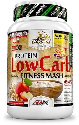 Amix Nutrition Amix Protein LowCarb Fitness Mash - vanilka/jahoda