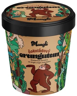 Mauglí Čokoládový orangutan