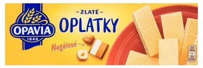 Opavia Zlaté oplatky nugátové 14x146g