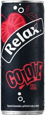 Relax limonáda příchuť Cola-Višeň plech