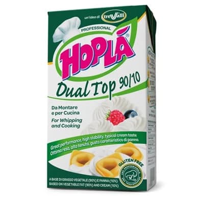 Hoplá Krém rostlinný se smetanou 35% chlaz.