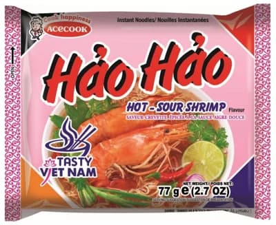 Acecook Instantní nudle s krevetami pálivé a kyselé