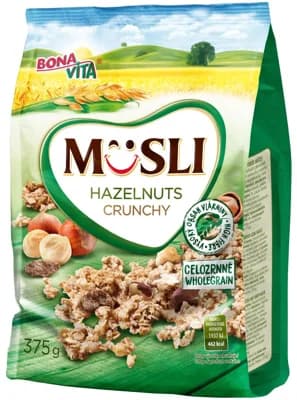 Bonavita Crunchy Müsli lískový oříšek
