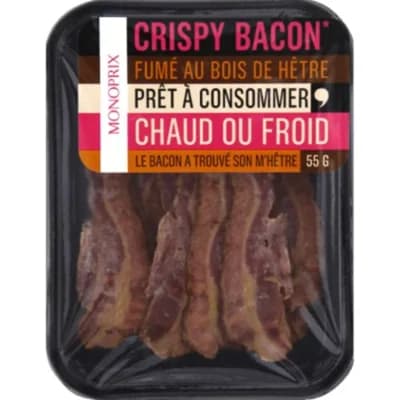 Monoprix Uzená slanina na bukovém dřevě
