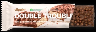 Vilgain Double Trouble Protein Bar Lískooříšková tyčinka v mléčné čokoládě