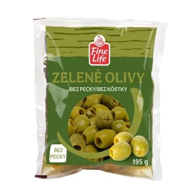 Fine Life Olivy zelené bez pecky