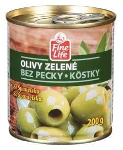 Fine Life Olivy zelené bez pecky