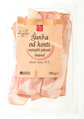 Fine Life Šunka od kosti nejvyšší jakosti (95% masa)