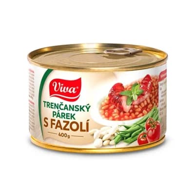 Viva Trenčanský párek s fazolí