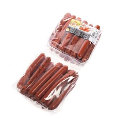 VODŇANSKÉ KUŘE Párky Striptýzky chlaz. váž. cca