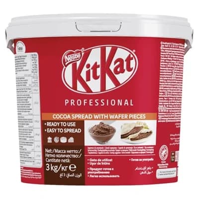 KitKat kakaová pomazánka s kousky oplatky