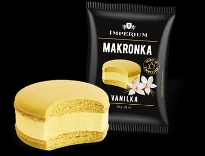 Imperium Zmrzlinová makronka Vanilka