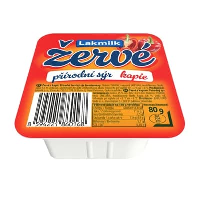 Lakmilk Žervé s kapií