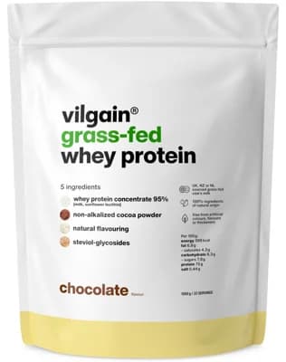 Vilgain Grass-Fed Whey Protein čokoláda