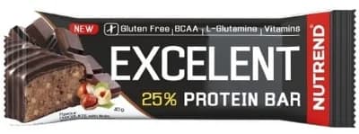 Nutrend EXCELENT protein bar, čokoláda s oříšky