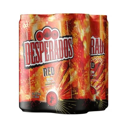 Desperados RED 4×0,5 l plech