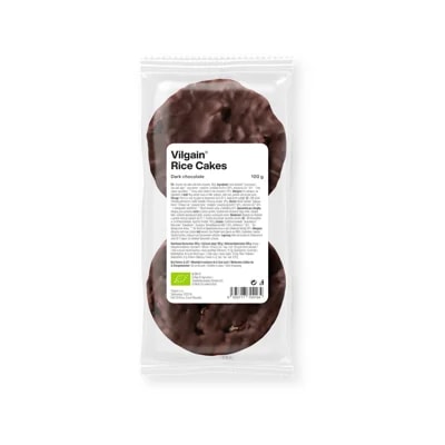 Vilgain Rýžové chlebíčky BIO – hořká čokoláda