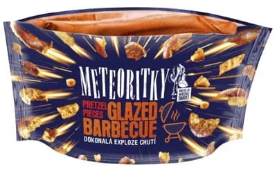 Meteoritky Kousky preclíků s příchutí barbecue