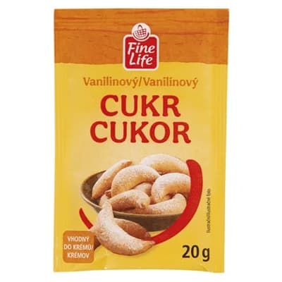 Fine Life Cukr vanilinový 40 x