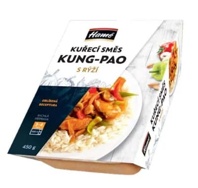 Hamé Kuřecí směs Kung Pao s rýží