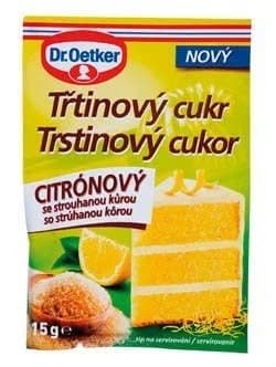 Dr. Oetker Cukr třtinový citrónový