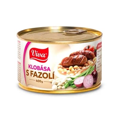 Viva Klobása s fazolí
