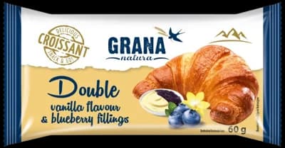 Grana Croissant vanilka a borůvka