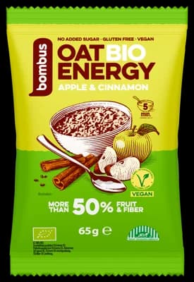 Bombus BIO Ovesná kaše jablko a skořice