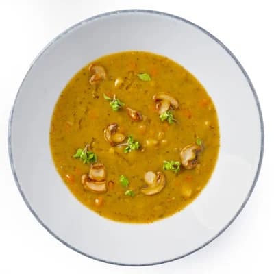 Cibule Bistro Bramborová polévka s uzeným masem