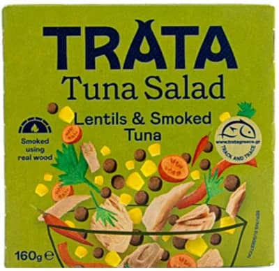 Trata Salát s uzeným tuňákem a čočkou