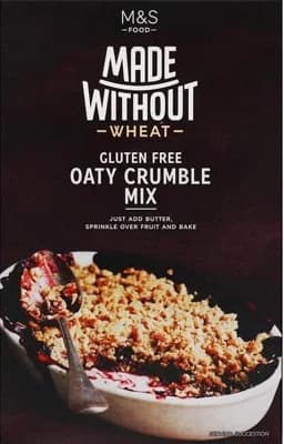 Marks & Spencer Bezlepková drobenka s ovesnými vločkami a skořicí