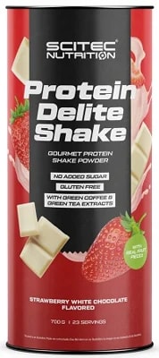 Scitec Nutrition Scitec Protein Delite Shake - jahoda/bílá čokoláda
