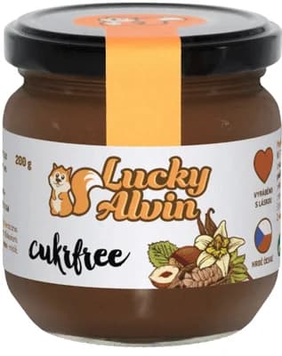 Lucky Alvin Cukrfree Lískooříškový krém