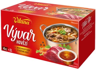 Vitana Vývar hovězí 4 ks