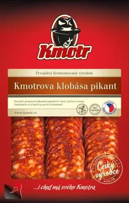 Kmotr Kmotrova klobása pikant krájená