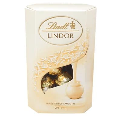 Lindt Lindor koule White