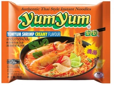 YumYum Instantní nudlová polévka Tom Yum Creamy