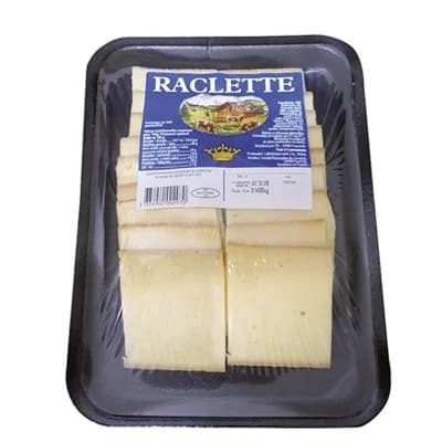 Raclette sýr plátky chlaz.