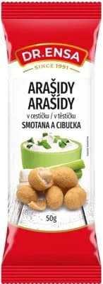 Dr.Ensa Arašídy v těstíčku smetana a cibulka
