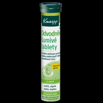 Kneipp Šumivé tablety na podporu odvodnění, 20ks